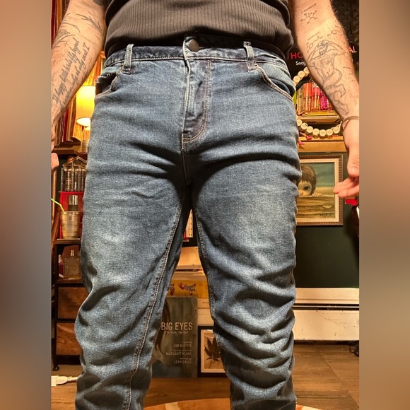 Elwood Size 32 Men's Blue Jeans - Picture 4 of 11